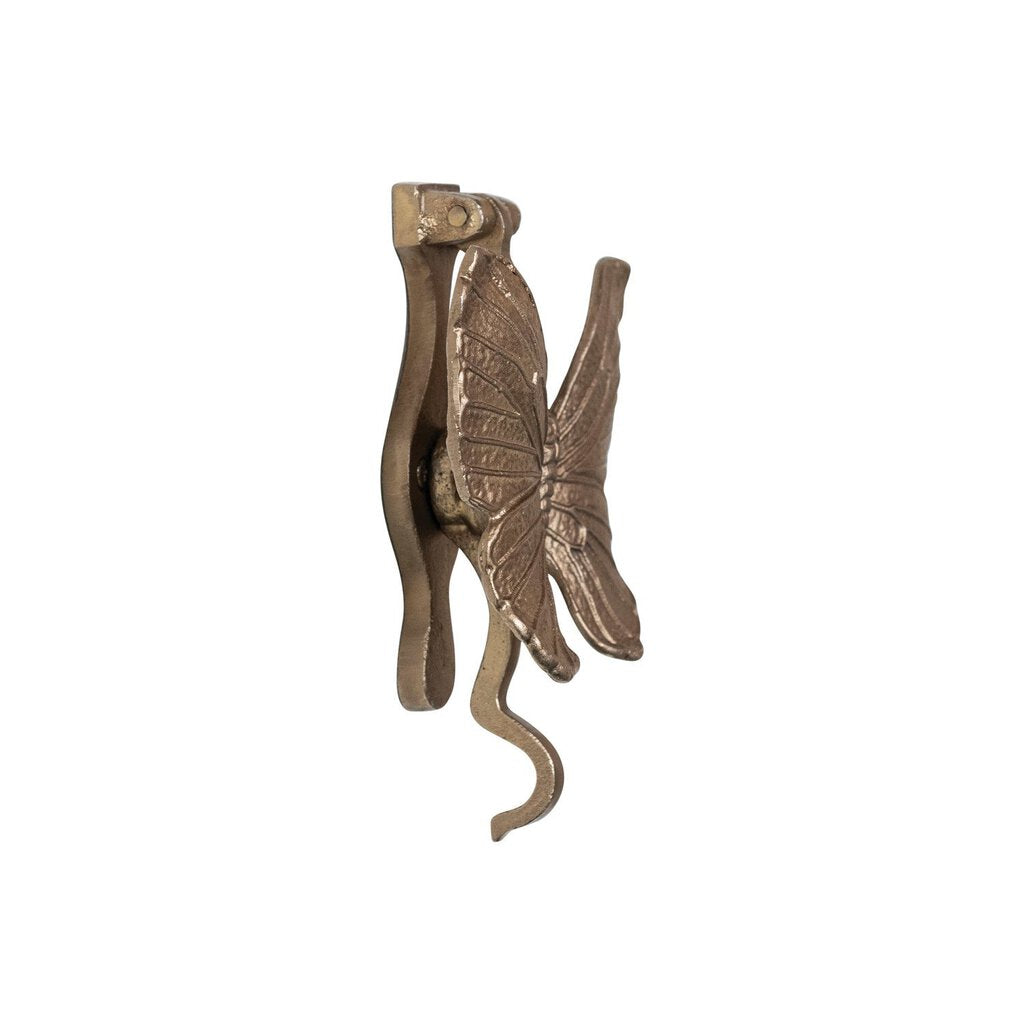 METAL BUTTERFLY DOOR KNOCKER