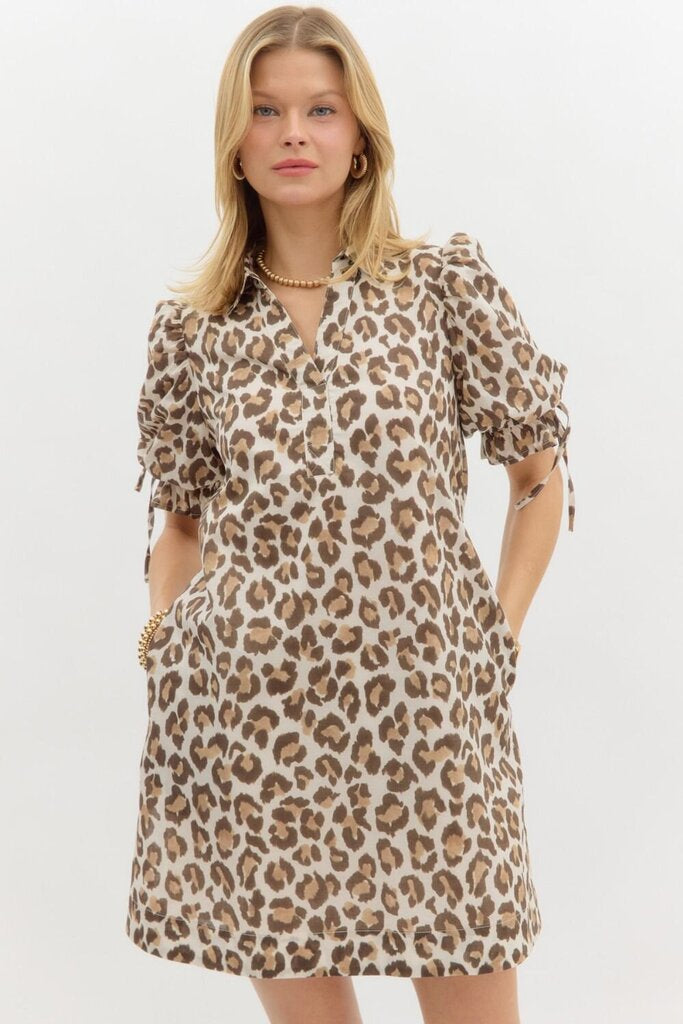 CATALINA ANIMAL PRINT DRESS