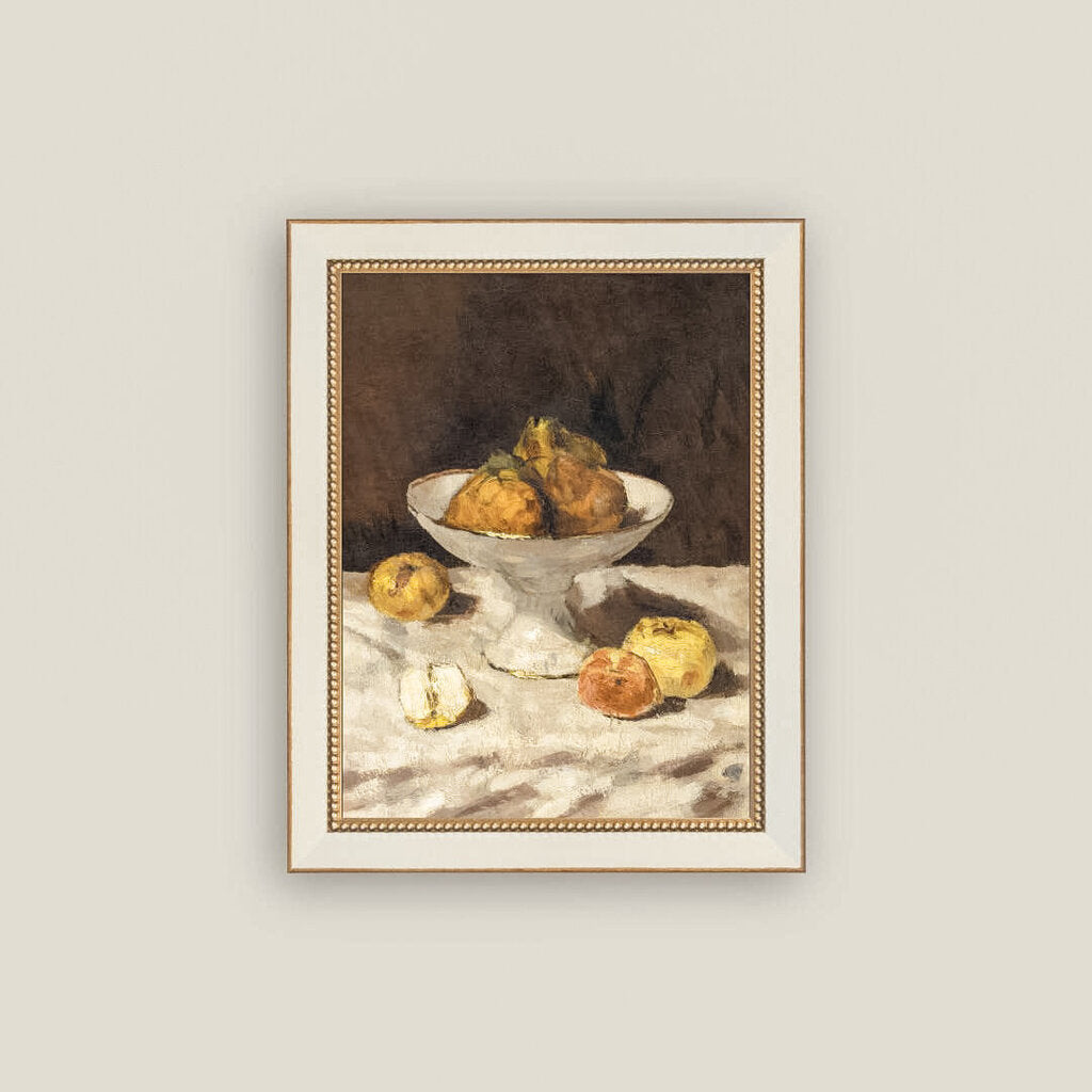 PEARS STILL LIFE 7X9 FRAMED ART