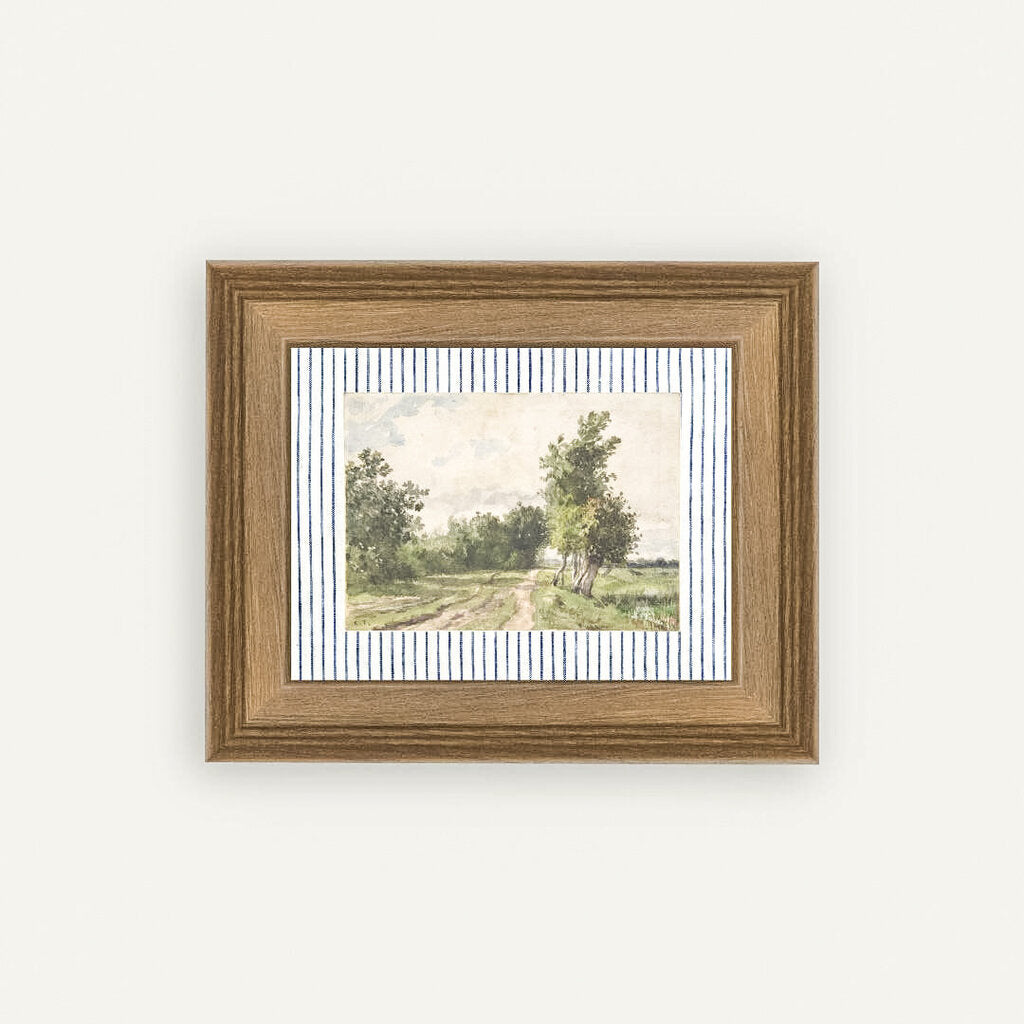 PROVENCE LANDSCAPE 10X8 FRAMED ART