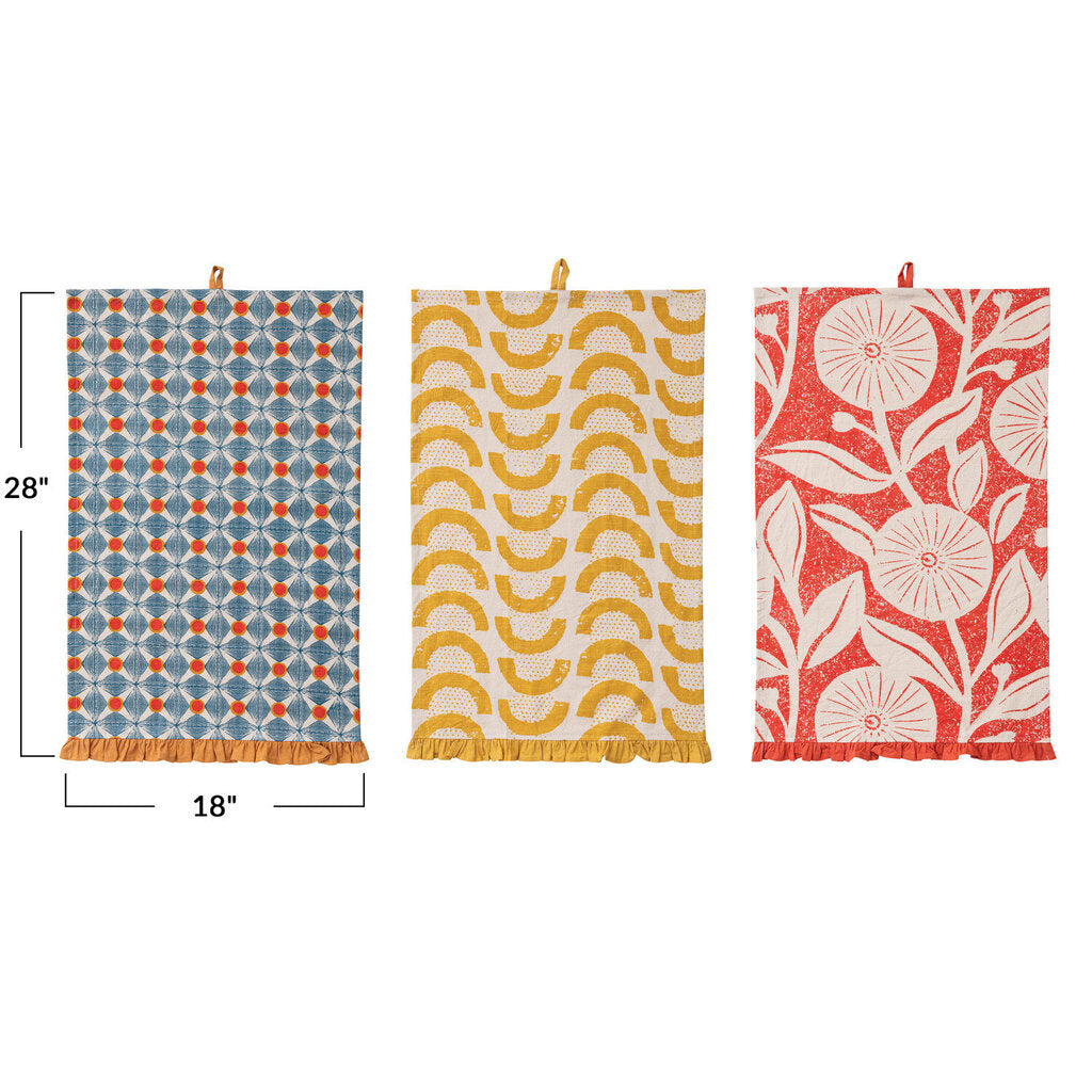 COTTON PRINT TEA TOWEL