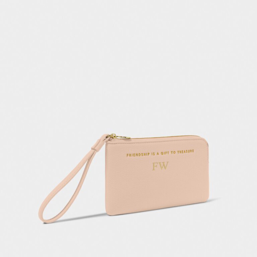 KATIE LOXTON POSITIVY POUCH - NUDE PINK