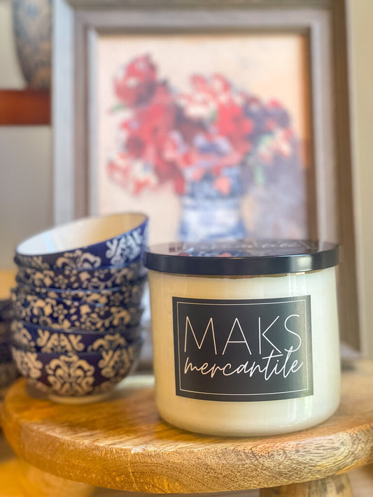 MAKS SIGNATURE CANDLE - 18 OZ