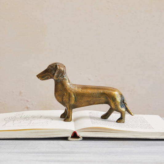 CAST ALUMINUM DACHSHUND