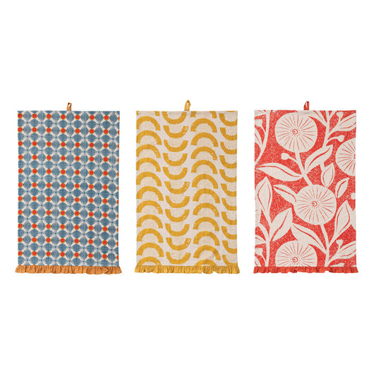 COTTON PRINT TEA TOWEL