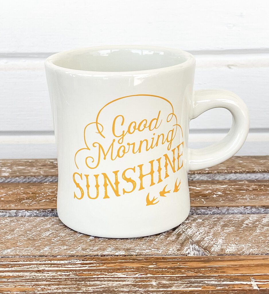 GOOD MORNING SUNSHINE DINER MUG