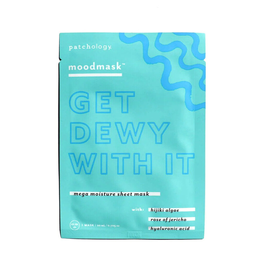 "GET DEWY WITH IT" MOODMASK
